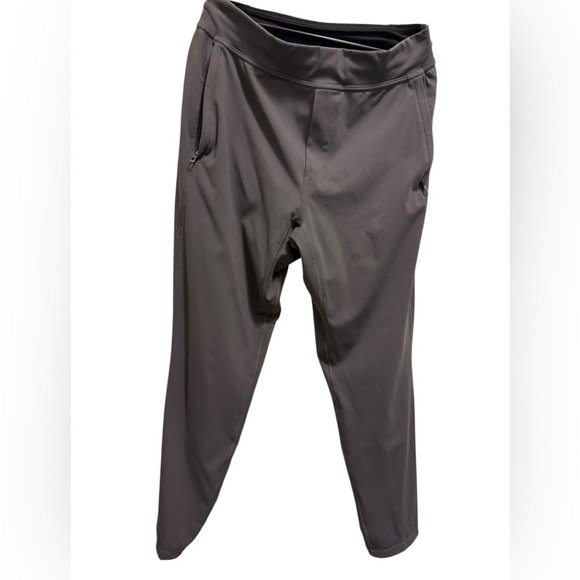 Lululemon gray and Black Zippered sport pants - Picture 1 of 13